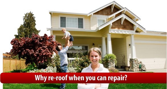 Why re-roof when you can repair?